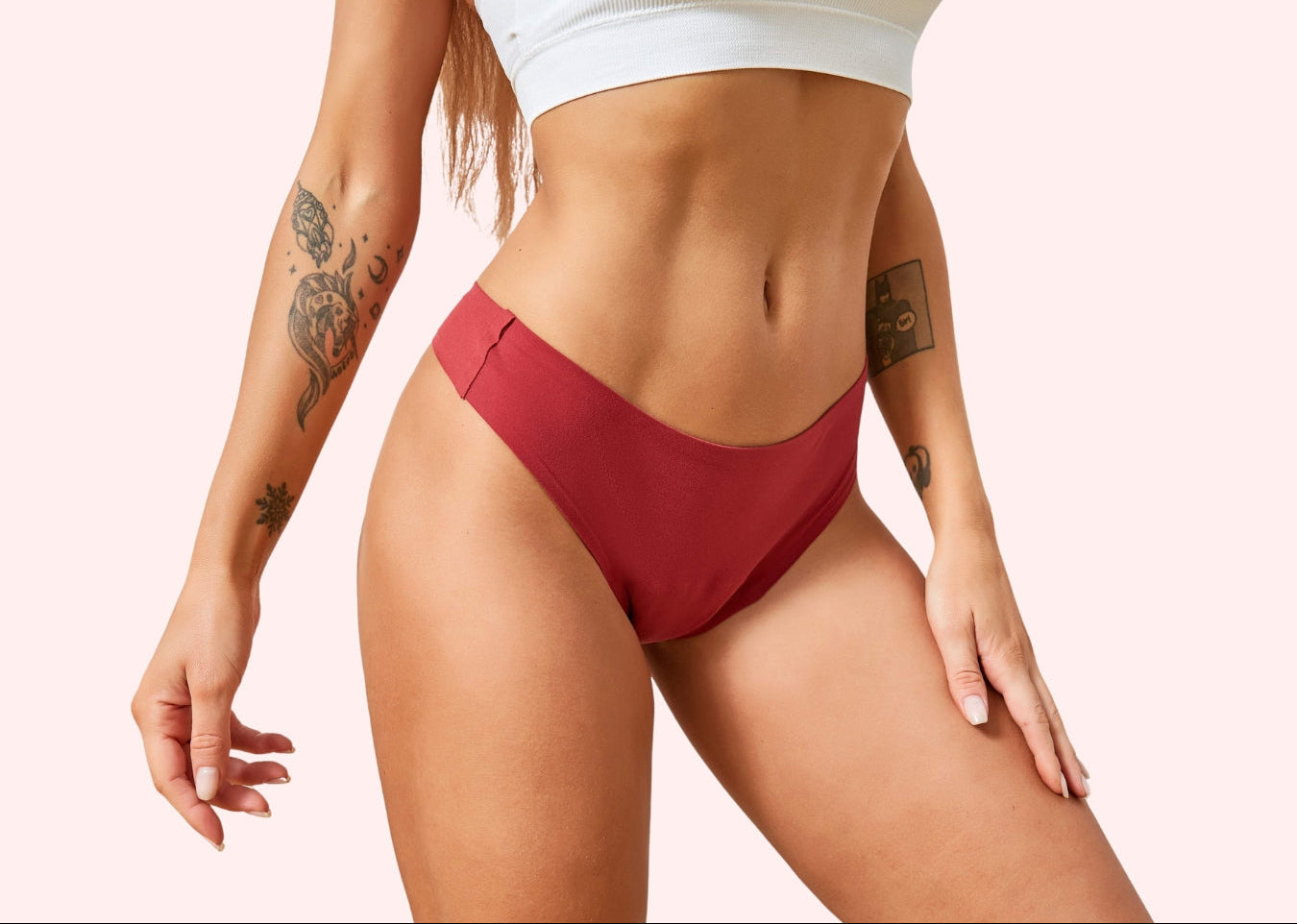 Light Seamless Thong